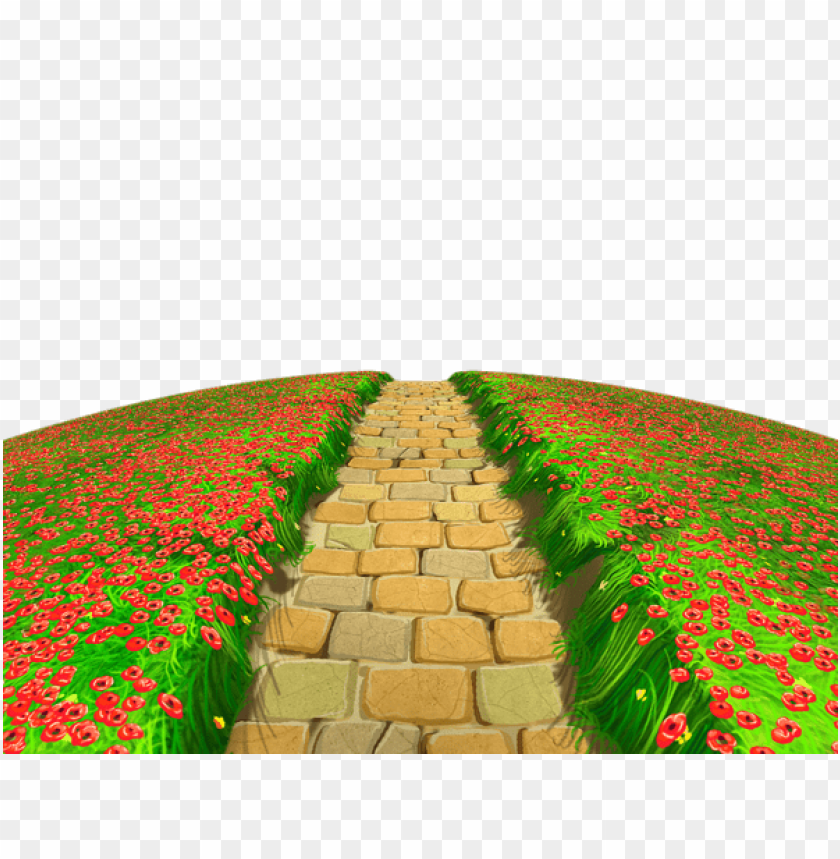 Free download | HD PNG PNG image of stone path with flowers ground with ...