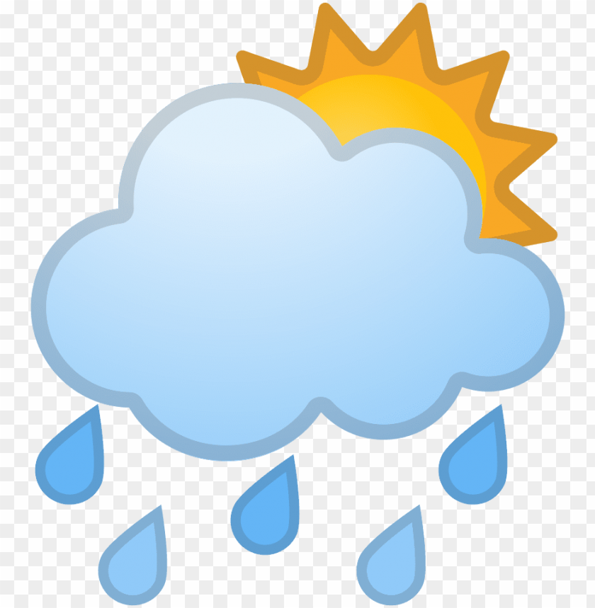 Free download | HD PNG sun behind rain cloud icon cloud and rain ...