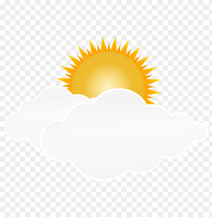 Free download | HD PNG sun with clouds clipart png photo - 42175 | TOPpng