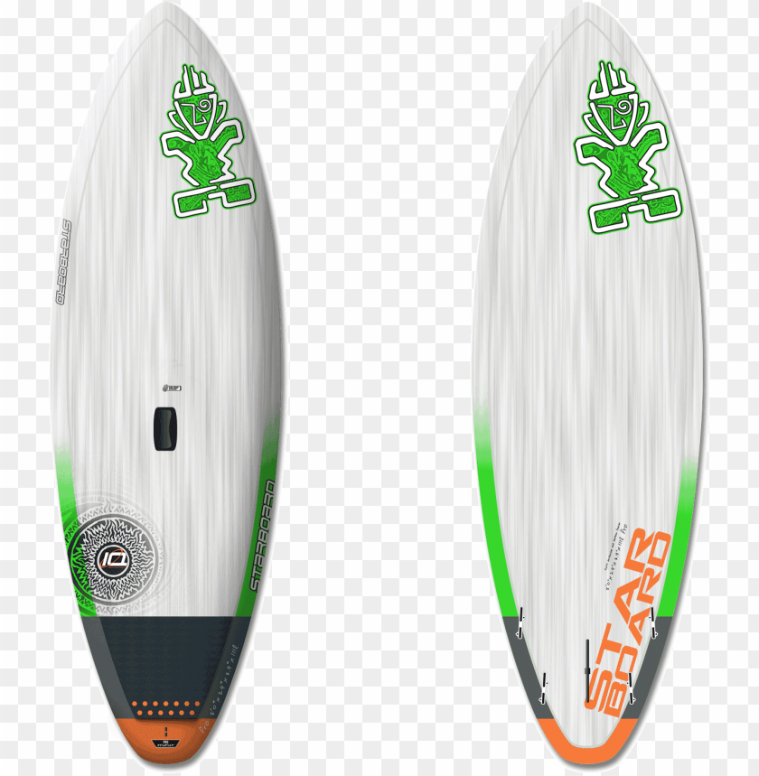 Free download | HD PNG green and white branded surfboard png | TOPpng