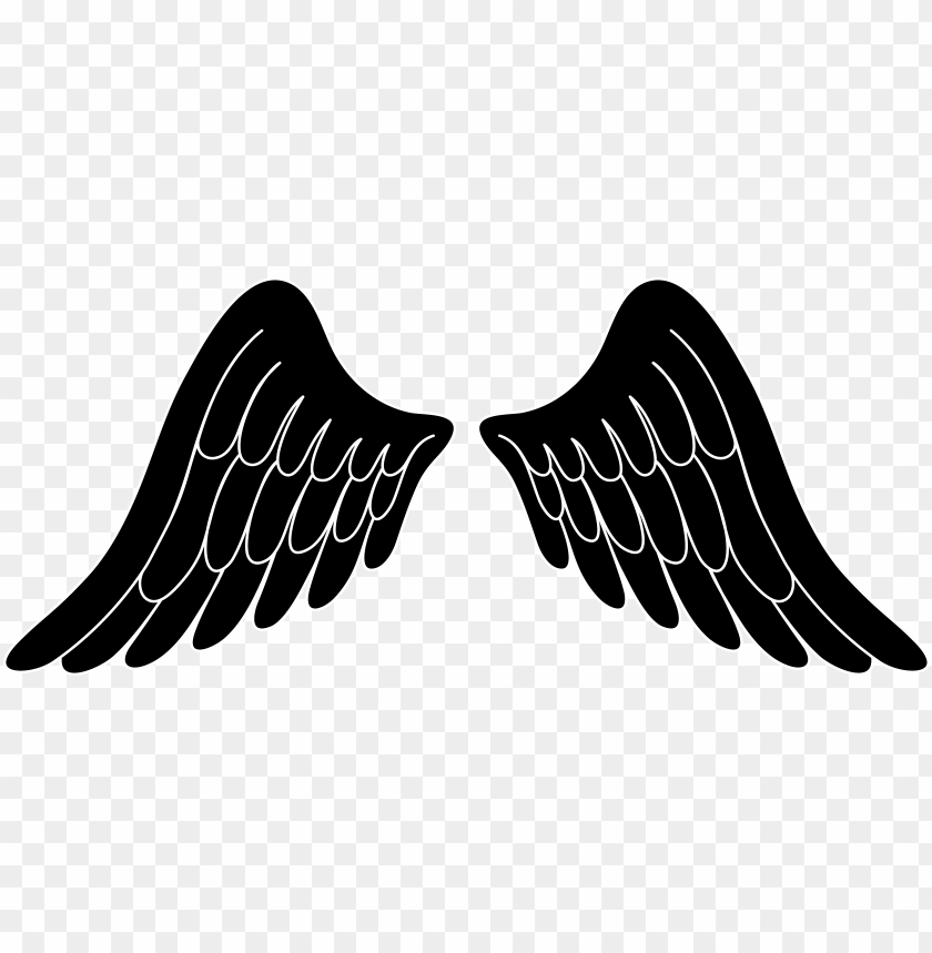 Download Svg Transparent Stock Angel Clip Art Free Of Wings Black Angel Wings Clip Art Png Image With Transparent Background Toppng