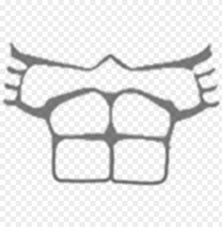 T Shirt Roblox Muscle T Shirt Template Png Image With - 
