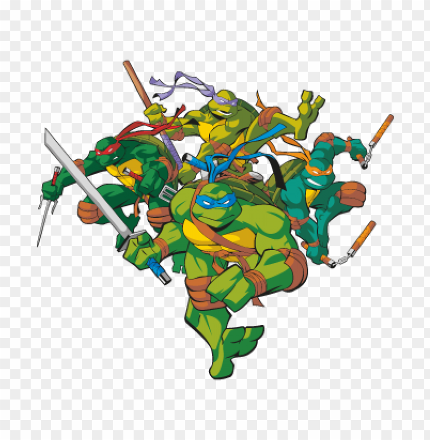 Teenage Mutant Ninja Turtles Eps Vector Free Download Toppng