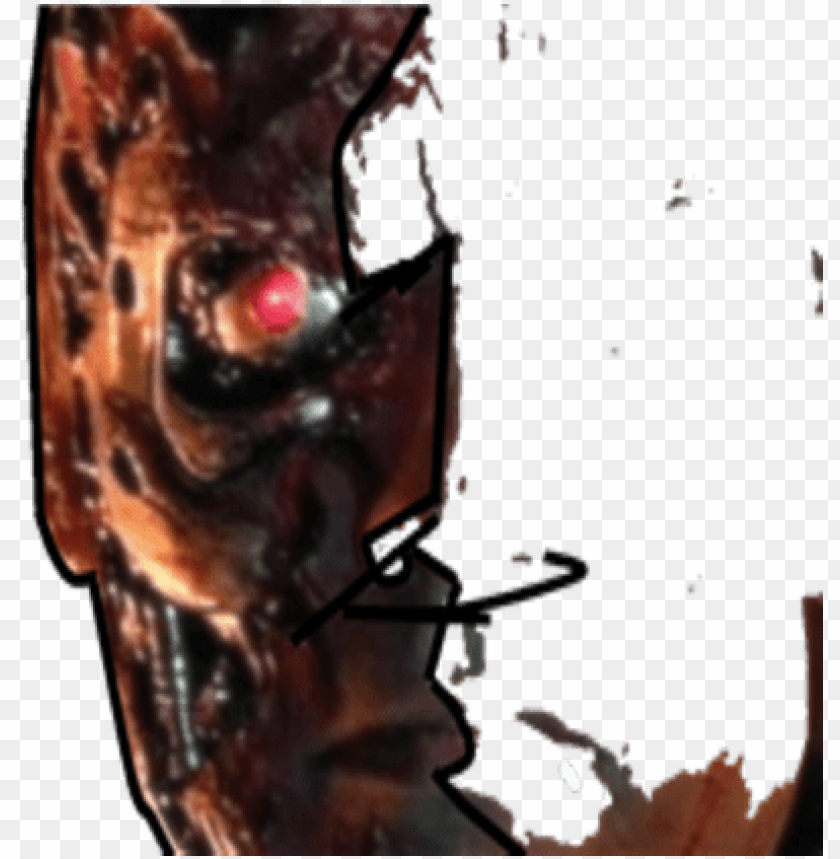 Terminator Face Png Terminator Face Effect Png Image With Transparent Background Toppng - goku roblox red glowing eyes png image transparent png free