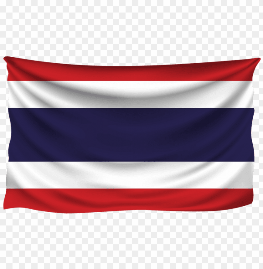 Download Thailand Wrinkled Flag Clipart Png Photo Toppng - thailand flag icon roblox