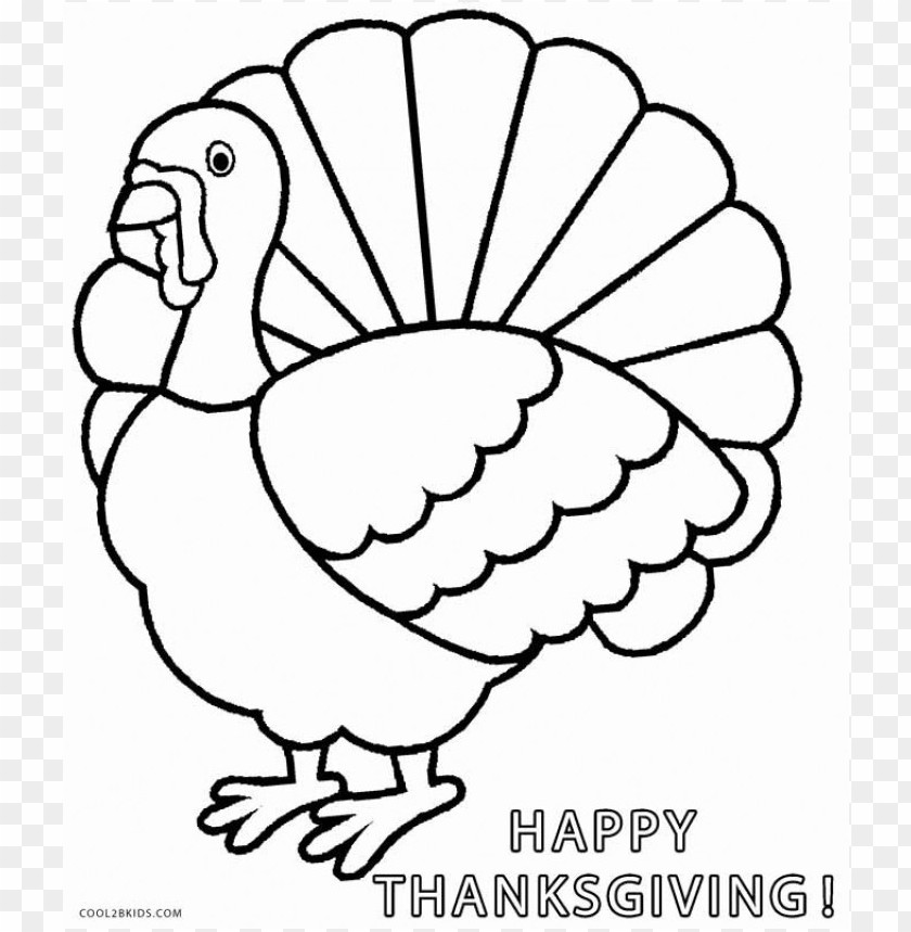 Free download | HD PNG thanksgiving coloring pages color PNG