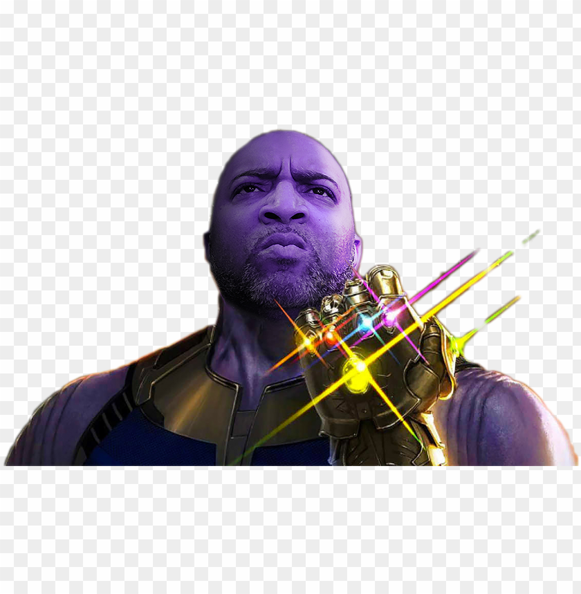 Free Download HD PNG The Angryman Thanos Infinity War Art PNG Transparent With Clear