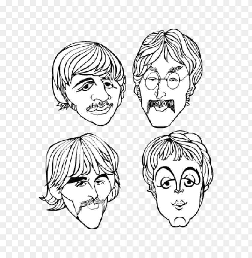 Download The Beatles Band Vector Logo Free Png Free PNG Images TOPpng