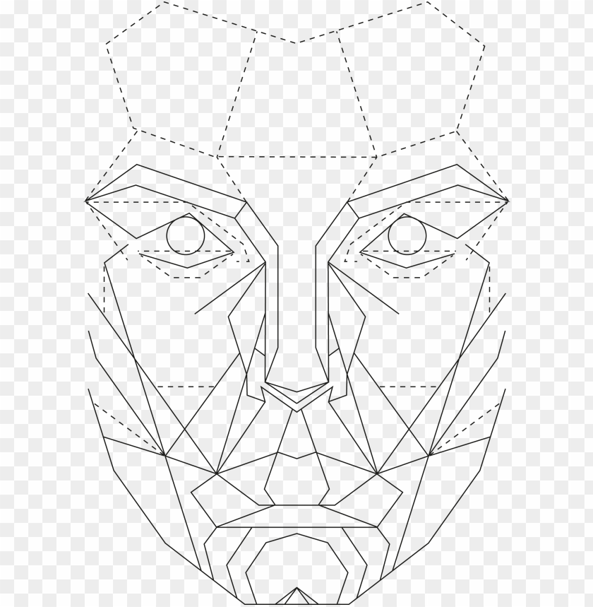 Golden Ratio Face Template