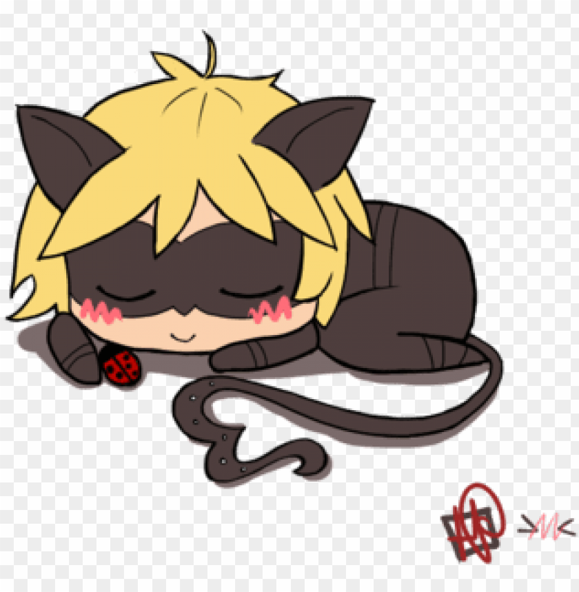 The Miraculous Ladybug And Chat Noir By Hannzopie On Ladybug Kawaii Png Image With Transparent Background Toppng