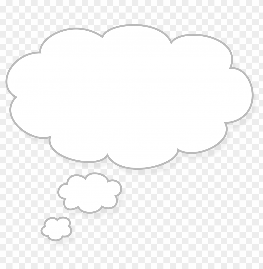 Free download | HD PNG thinking cloud png PNG transparent with Clear ...