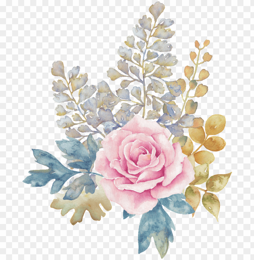 This Graphics Is Pastel Flower Transparent Decorative