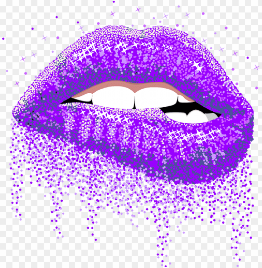 Free Download Hd Png This Is A Fully Customizable Vector Image Glitter Lips Vector Png