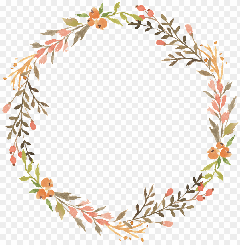 Transparent Floral Wreath Png Image With Transparent Background Toppng