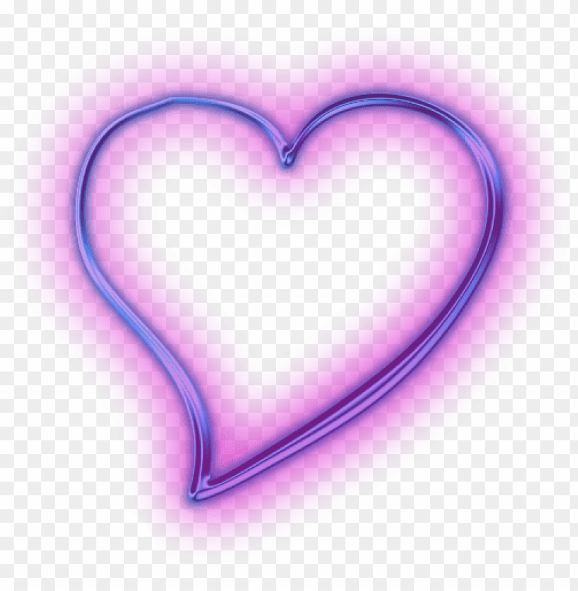Free download | HD PNG transparent neon purple heart svg free purple ...