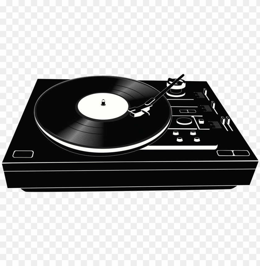 Free Download Hd Png Transparent Vinyl Record Player Turntable Png Transparent With Clear