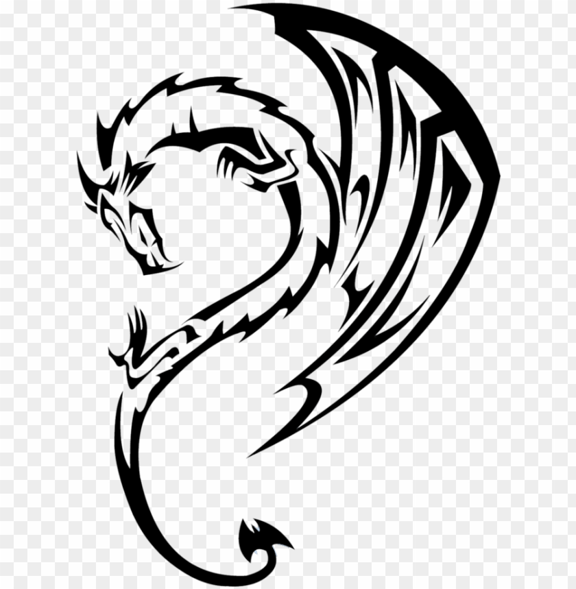 Tribal Dragon Png Image With Transparent Background Toppng