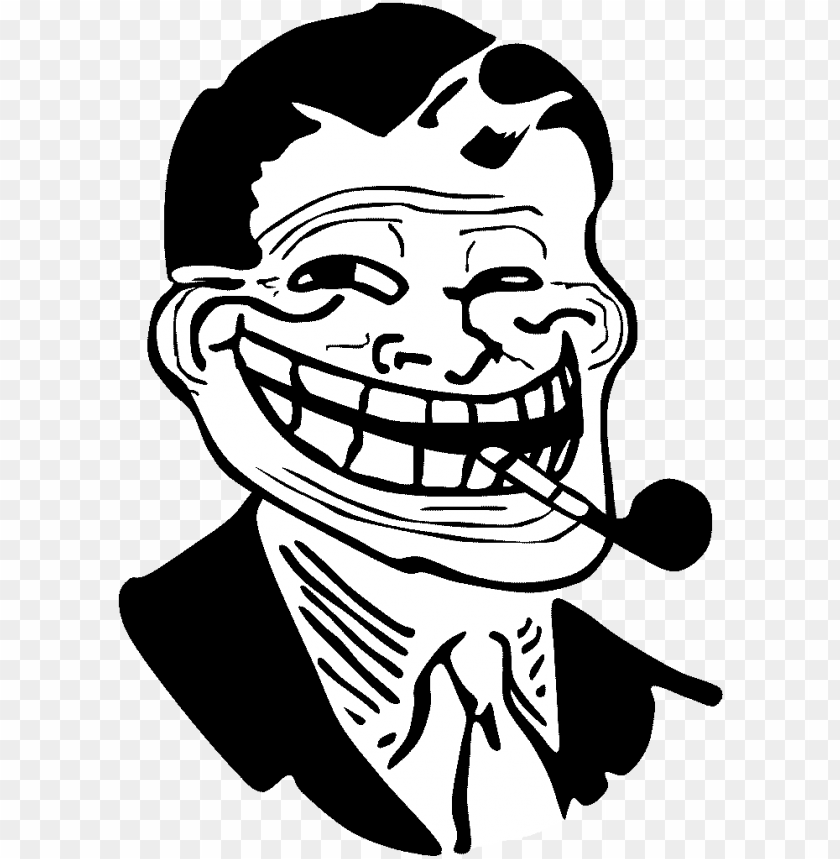 Trolldad Meme Troll Face Meme Transparent Png Image With Transparent Background Toppng - transparent background troll face roblox
