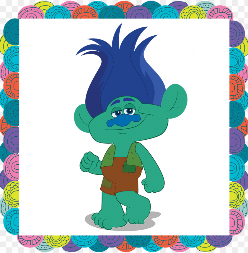 Download trolls clipart cloud - trolls beat goes on branch png - Free ...