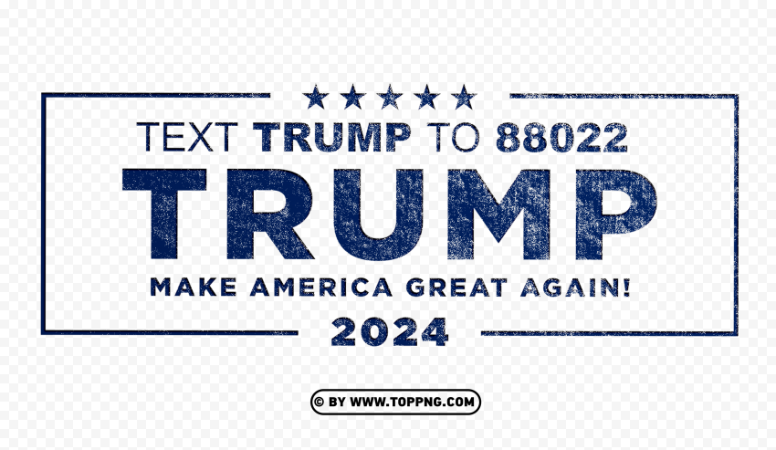 Free download | HD PNG trump 2024 campaign logo stamp png - Image ID ...