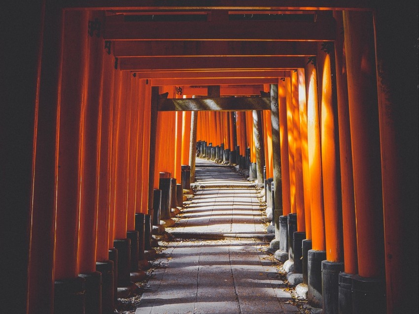 Tunnel Corridor Dark Columns Path cutout PNG & clipart images | TOPpng