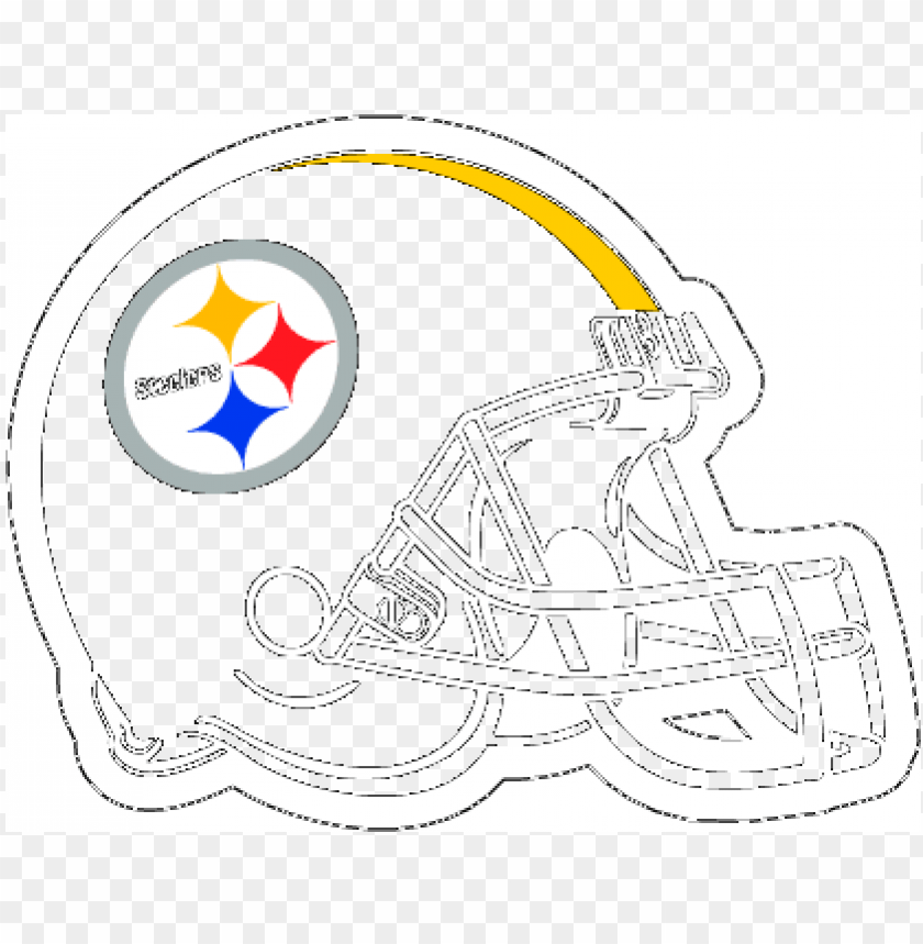 Free download | HD PNG vector premium pittsburgh steelers helmet vector ...