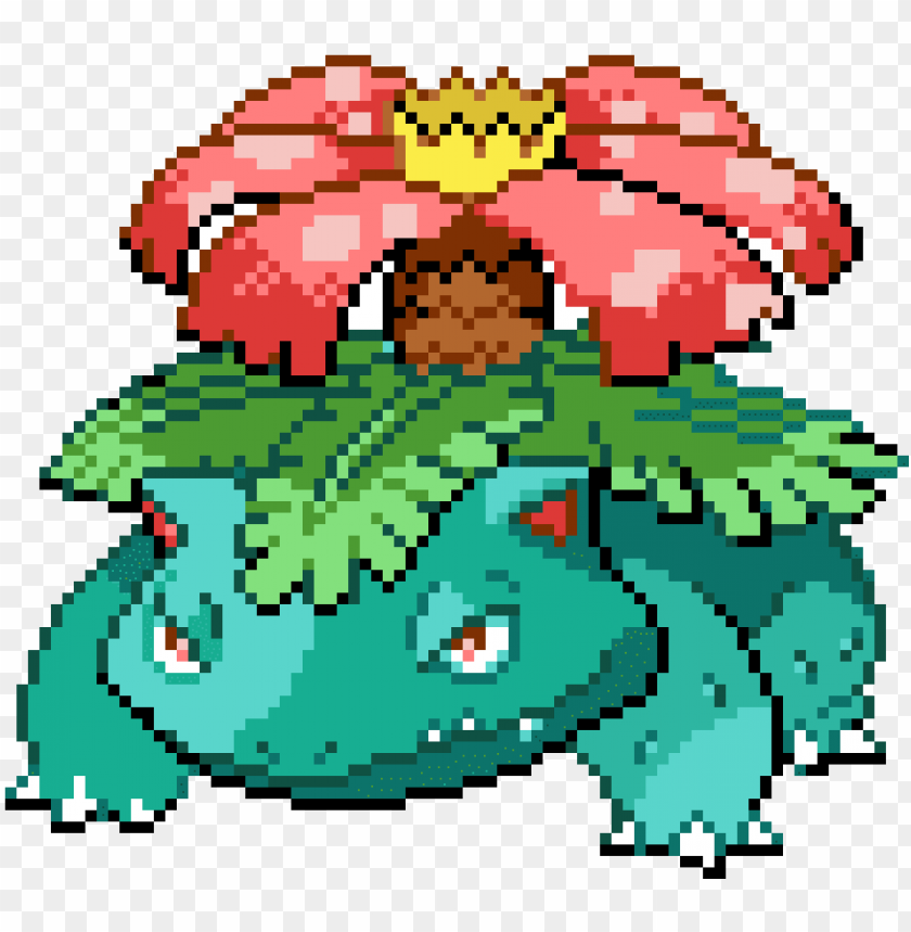 Free download HD PNG venusaur venusaur sprite PNG transparent with