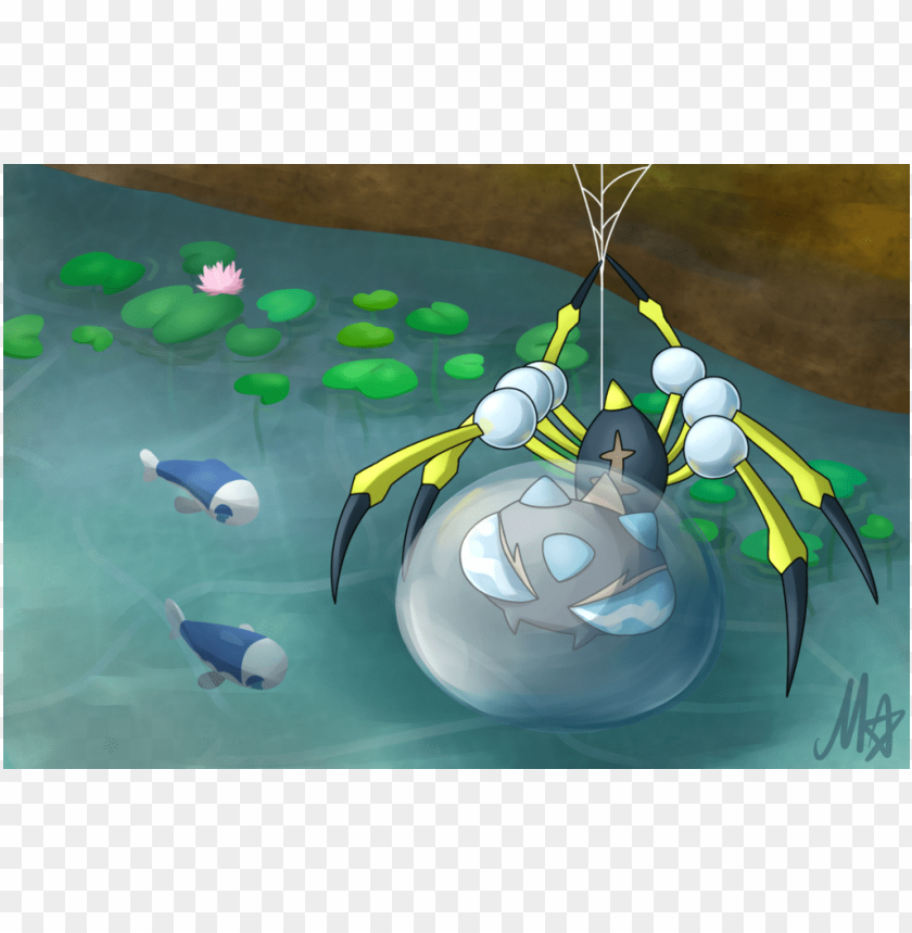 Free download | HD PNG view araquanid by maruipanamka das0l90 pokemon ...
