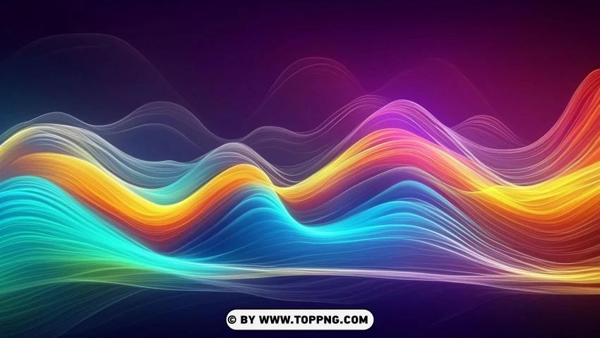 Free download | HD PNG vivid abstract wave lines in motion 4k wallpaper ...