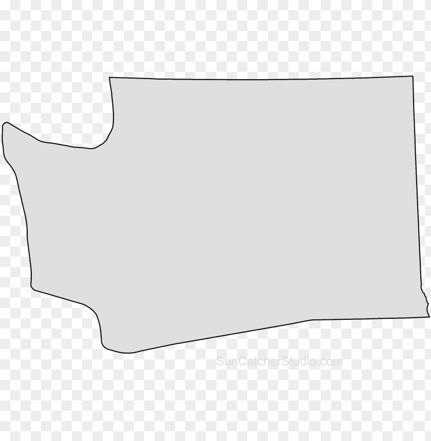 Free download | HD PNG washington map outline png shape state stencil clip washingto PNG ...