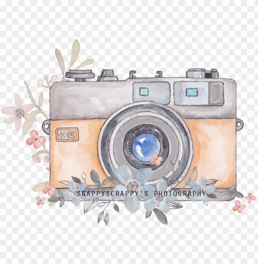 Download watercolor camera png - watercolor camera clipart png - Free