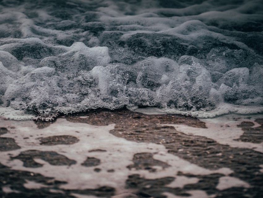 Free download | HD PNG wave water foam sea closeup 4k wallpaper | TOPpng