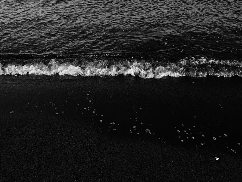 Free download | HD PNG waves bw surf foam sand dark water sea 4k ...