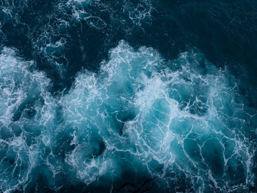Free download | HD PNG waves ocean aerial view water 4k wallpaper | TOPpng