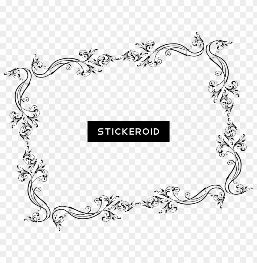 Free Black And White Wedding Borders