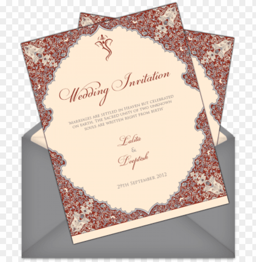 Free download | HD PNG wedding invitations for indian weddings PNG ...