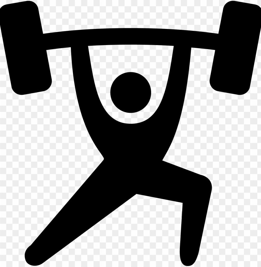 Weights Svg Vector Weightlifting Icon Png Free Png Images Toppng