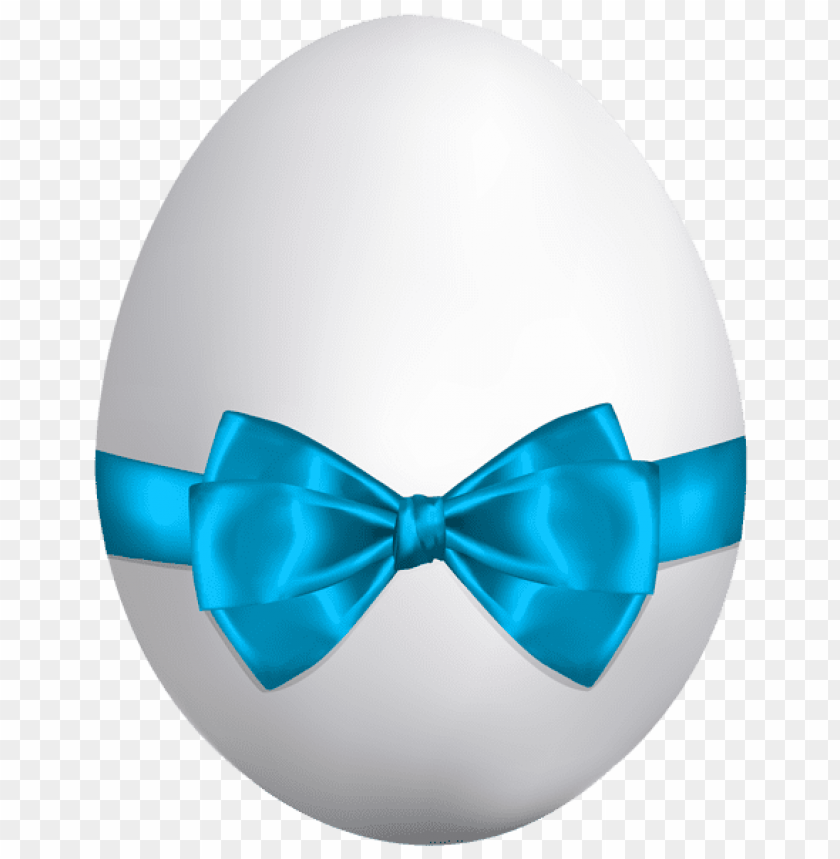 Free download | HD PNG white easter egg with blue bow png images ...