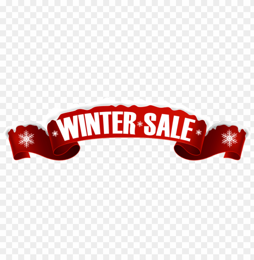 Download Winter Sale Banner Transparent Clipart Png Photo Toppng