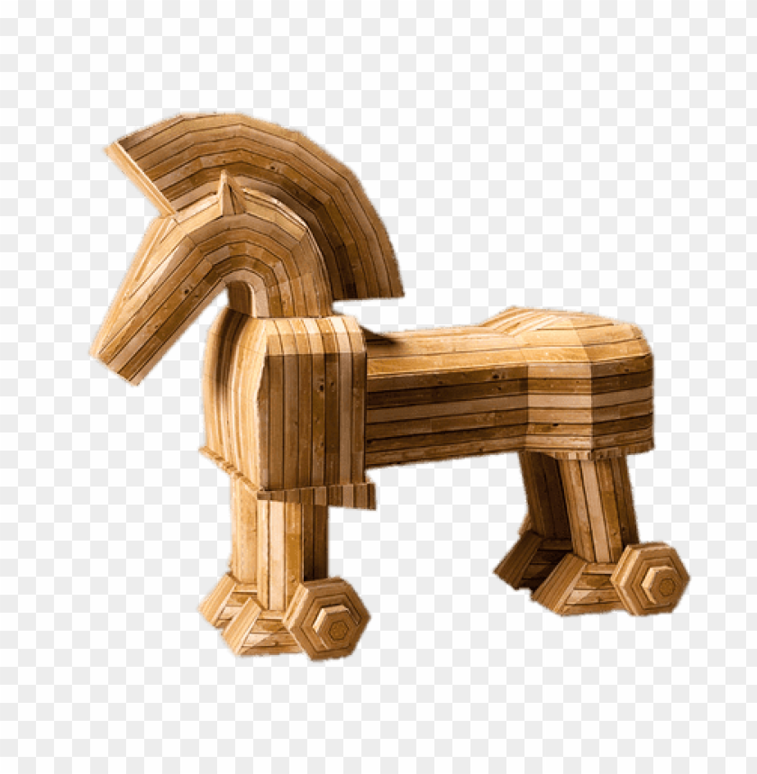 wooden trojan horse