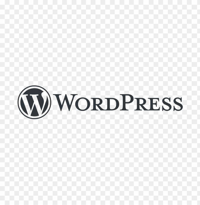 Free download | HD PNG grey elegant wordpress logo vector | TOPpng