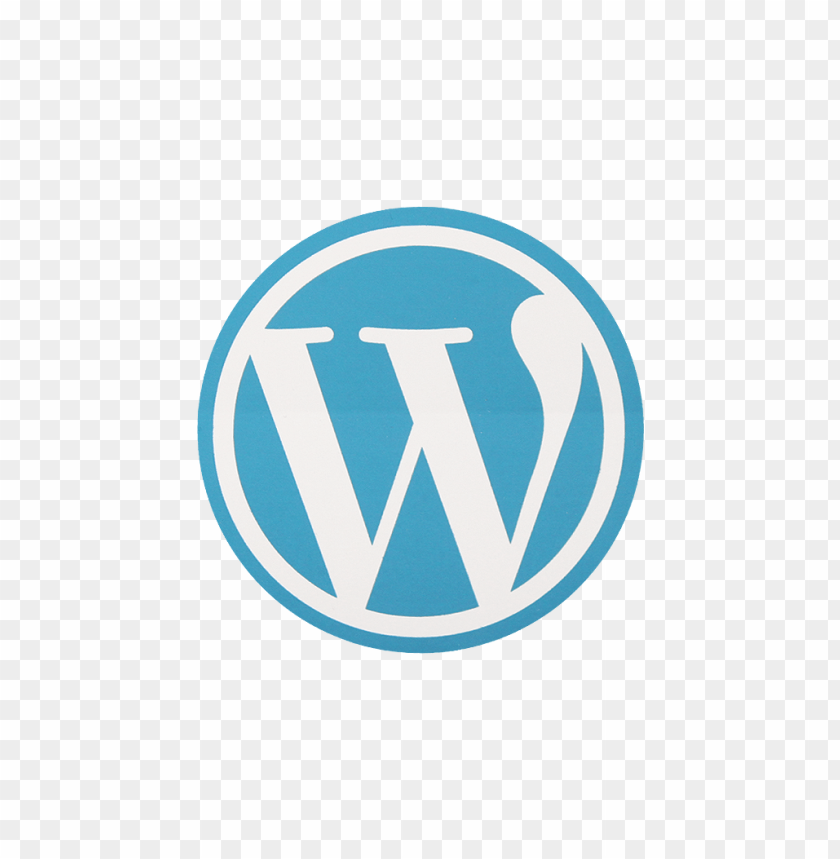 Free download | HD PNG light blue circular wordpress logo vector | TOPpng