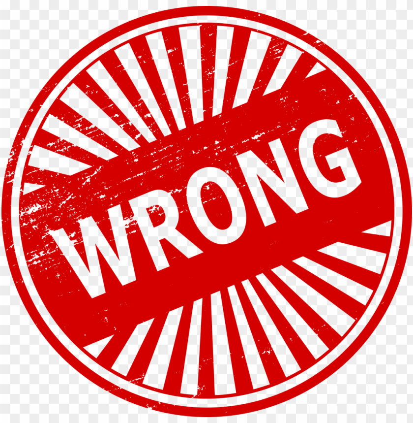 Free download | HD PNG wrong stamp png - Free PNG Images | TOPpng