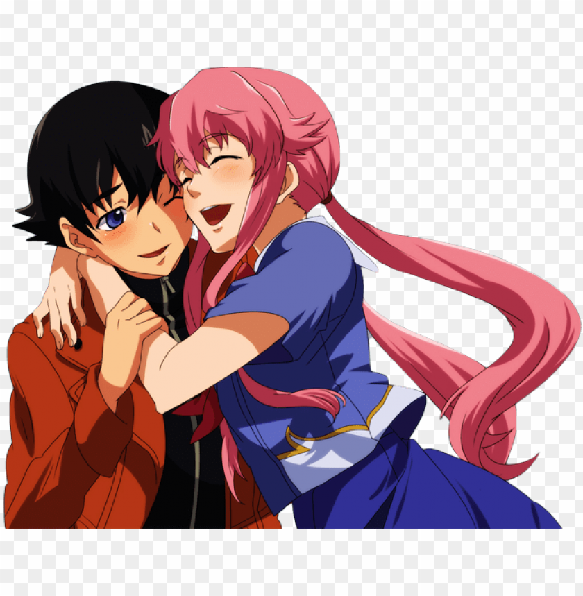 Free download | HD PNG yukiteru amano and gasai future diary yuki and ...