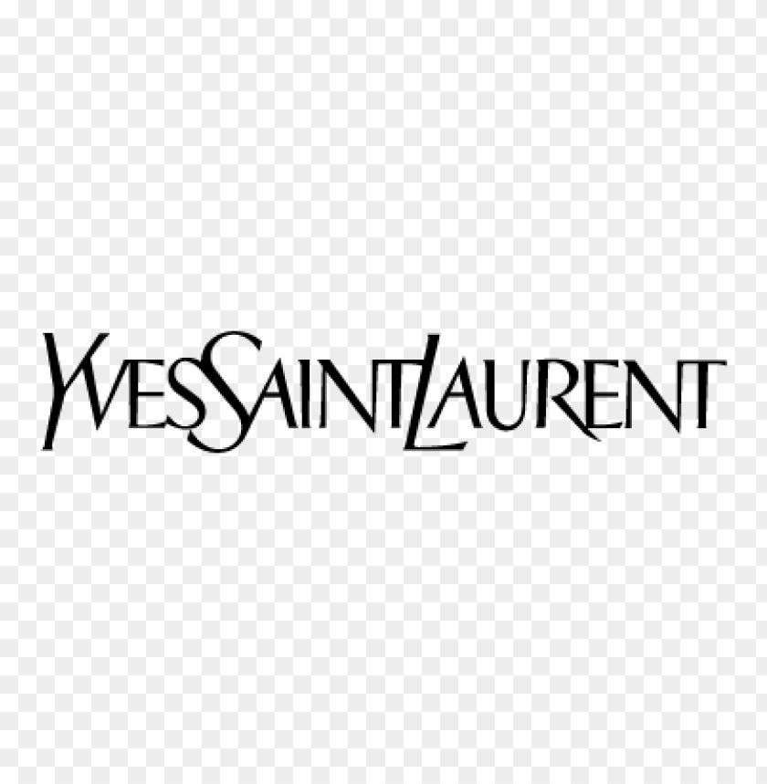 Free download | HD PNG yves saint laurent eps vector logo | TOPpng