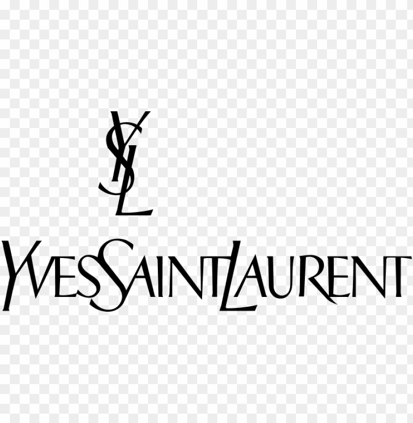 Free download | HD PNG yves saint laurent perfume logo PNG transparent ...