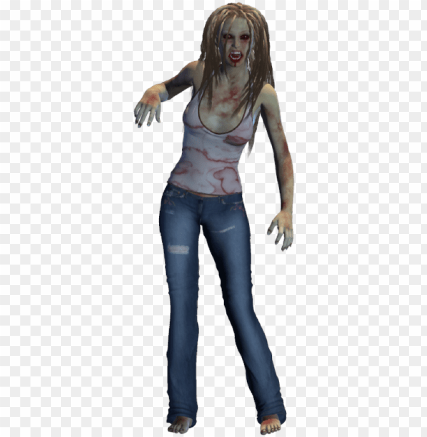 Zombie Girl Png Girl Png Image With Transparent Background Toppng - roblox zombies transparent background