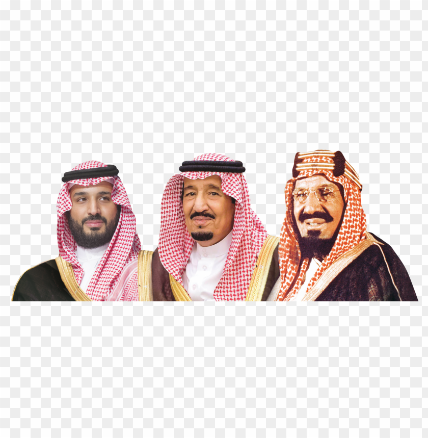 رسم الملك سلمان ومحمد بن سلمان