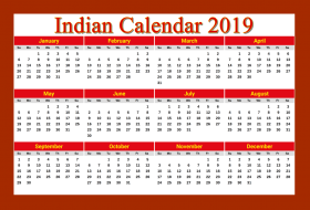 2019 calendar png