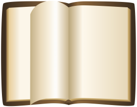 brown open book brown open book